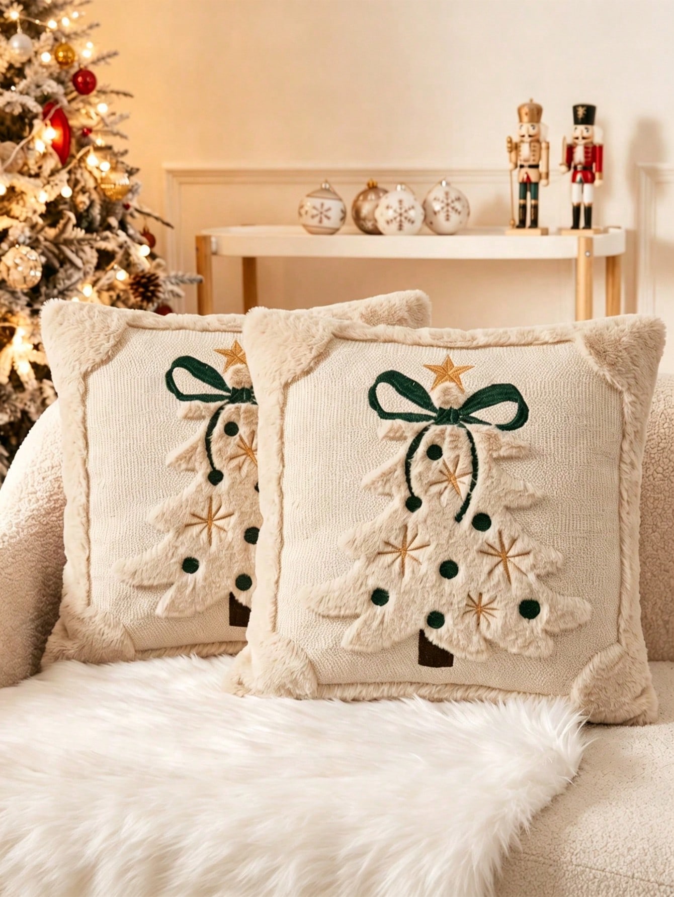 Pillow Insert 18X18 - 2 шт. наволочки с 3D-жаккардовым рисунком