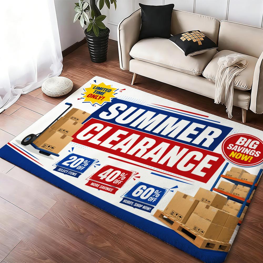 Home Textiles Sale - Летняя распродажа: Мягкий утолщенный впитывающий нескользящий
