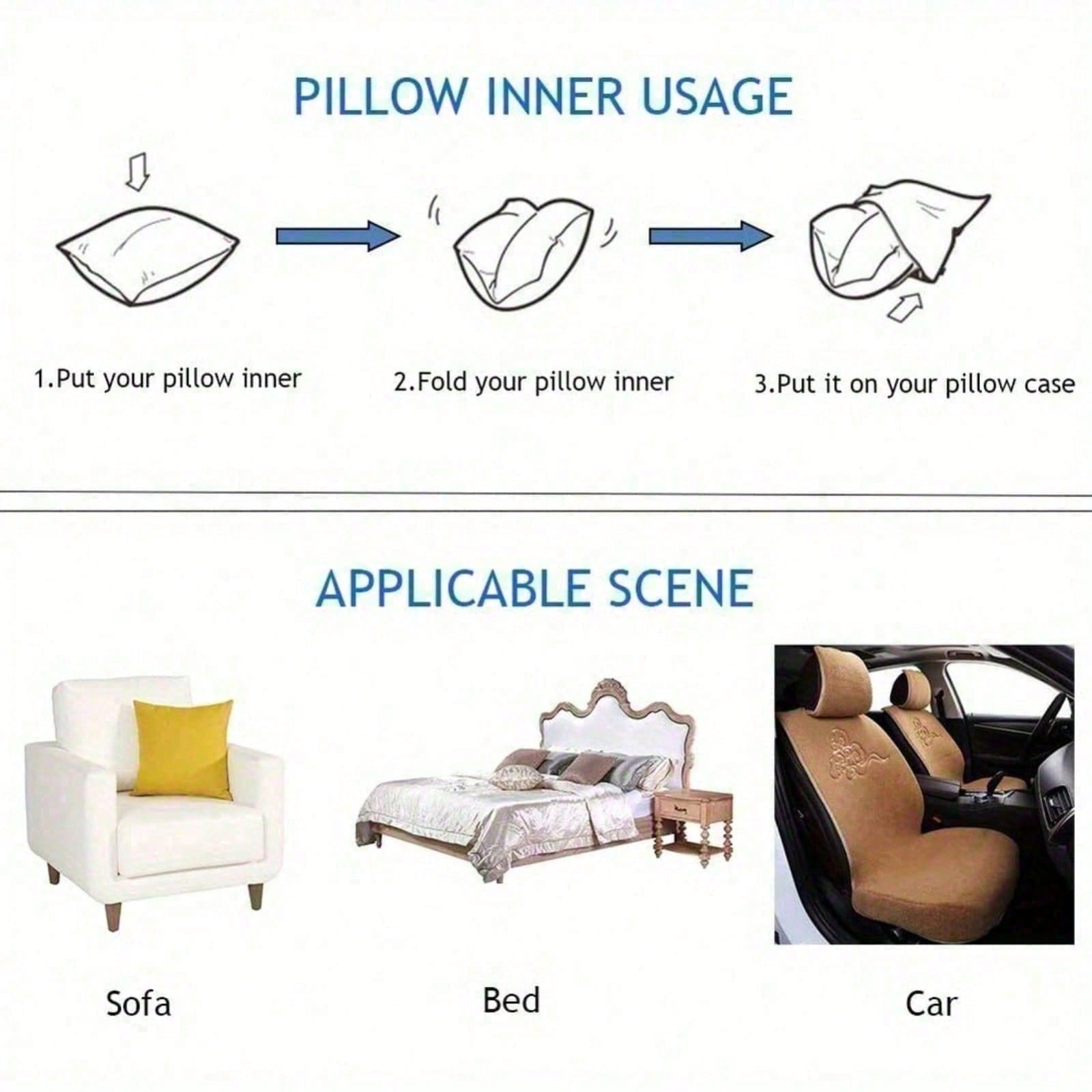 1 шт. Зимний декоративный чехо – обзор и цена Pillow Insert 18X18
