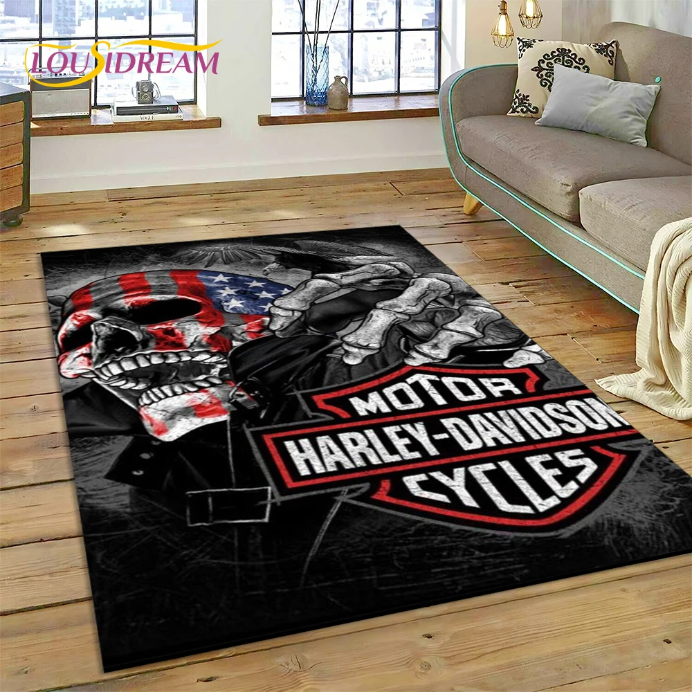 Коврик с логотипом мотоцикла H – обзор и цена Home Textiles Sale