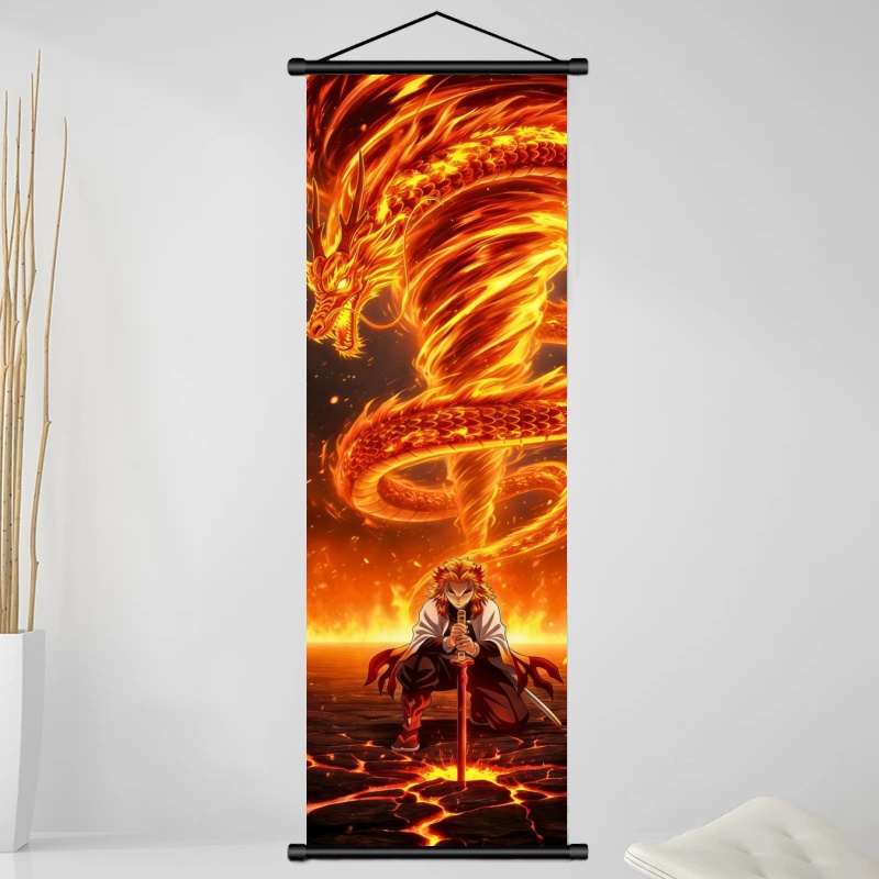 Аниме-постер Demon Slayer: Кёд – обзор и цена Home Textile